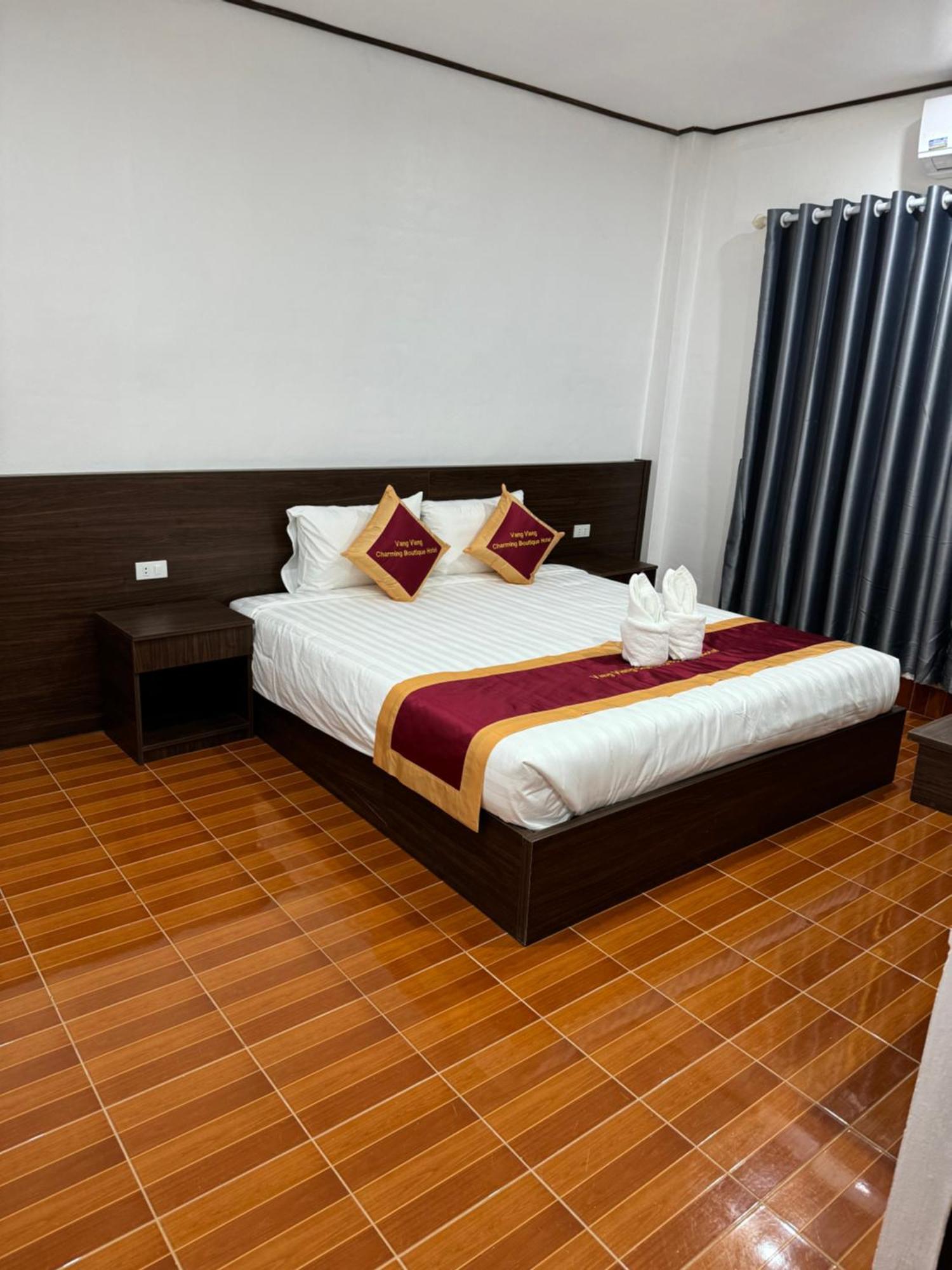 Vangvieng Charming Boutique Hotel Vang Vieng Bagian luar foto