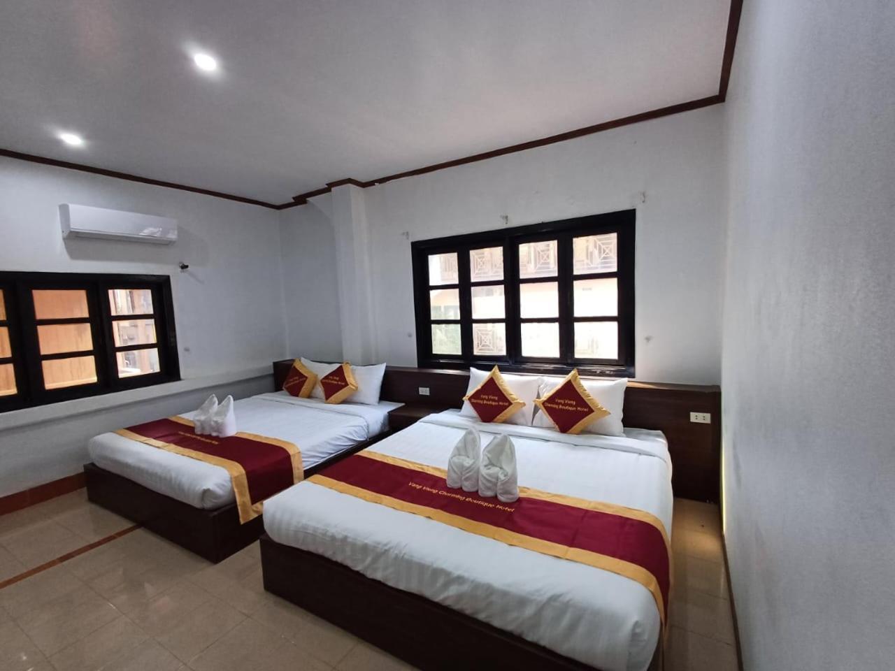 Vangvieng Charming Boutique Hotel Vang Vieng Bagian luar foto